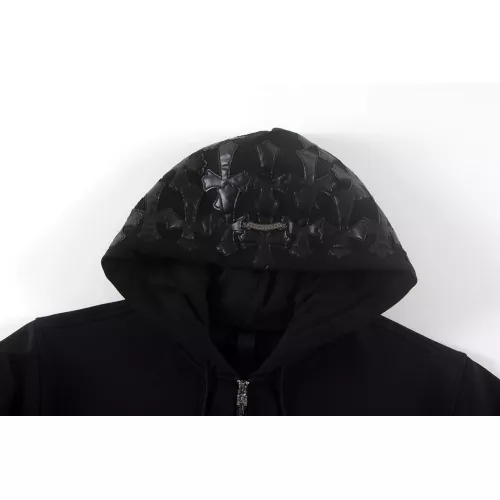 Replica Chrome Hearts Jackets Long Sleeved For Unisex #1377249 $92.00 USD for Wholesale