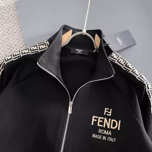 Replica Fendi Tracksuits Long Sleeved For Men #1377263 $96.00 USD for Wholesale