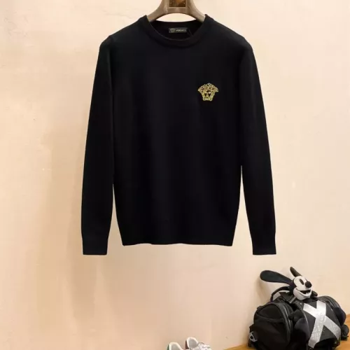Versace Sweaters Long Sleeved For Men #1377287 $80.00 USD, Wholesale Replica Versace Sweaters