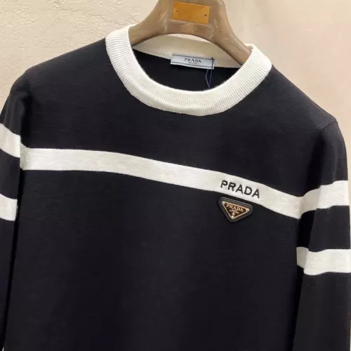 Replica Prada Sweaters Long Sleeved For Men #1377322 $92.00 USD for Wholesale