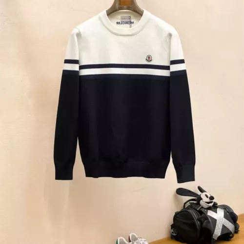 Moncler Sweaters Long Sleeved For Men #1377327 $92.00 USD, Wholesale Replica Moncler Sweaters