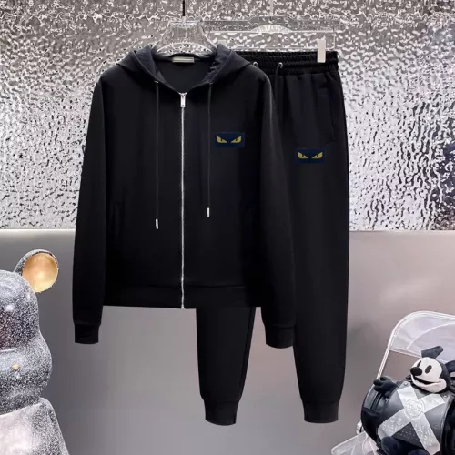 Fendi Tracksuits Long Sleeved For Men #1377369 $96.00 USD, Wholesale Replica Fendi Tracksuits