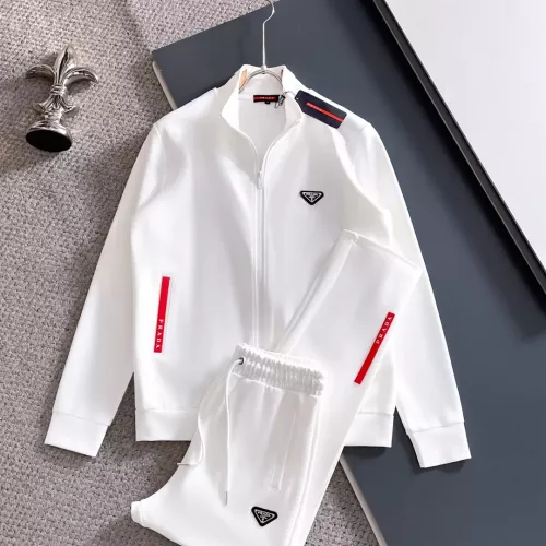 Prada Tracksuits Long Sleeved For Men #1377378 $96.00 USD, Wholesale Replica Prada Tracksuits