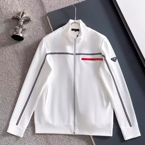 Replica Prada Tracksuits Long Sleeved For Men #1377379 $96.00 USD for Wholesale