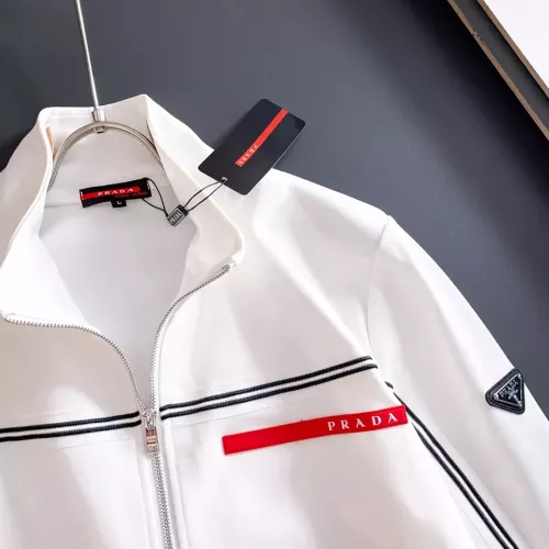 Replica Prada Tracksuits Long Sleeved For Men #1377379 $96.00 USD for Wholesale
