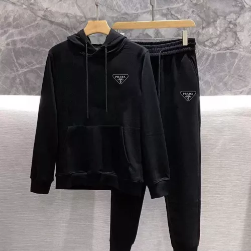 Prada Tracksuits Long Sleeved For Men #1377380 $92.00 USD, Wholesale Replica Prada Tracksuits