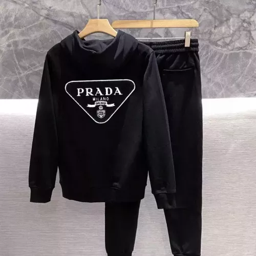 Replica Prada Tracksuits Long Sleeved For Men #1377380 $92.00 USD for Wholesale