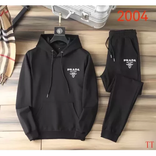 Prada Tracksuits Long Sleeved For Men #1377385 $92.00 USD, Wholesale Replica Prada Tracksuits
