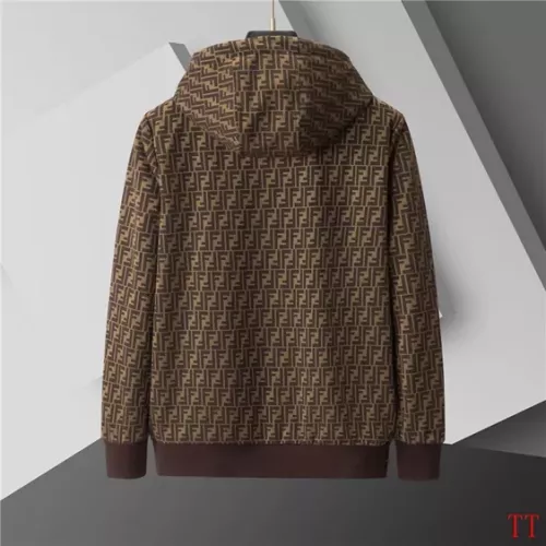 Replica Fendi Tracksuits Long Sleeved For Men #1377386 $92.00 USD for Wholesale