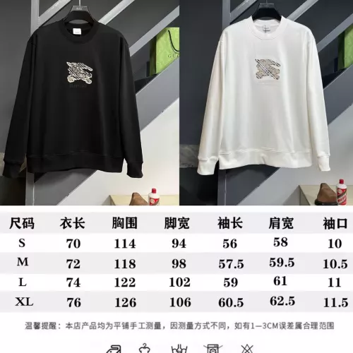 Replica Burberry Hoodies Long Sleeved For Unisex #1377407 $60.00 USD for Wholesale