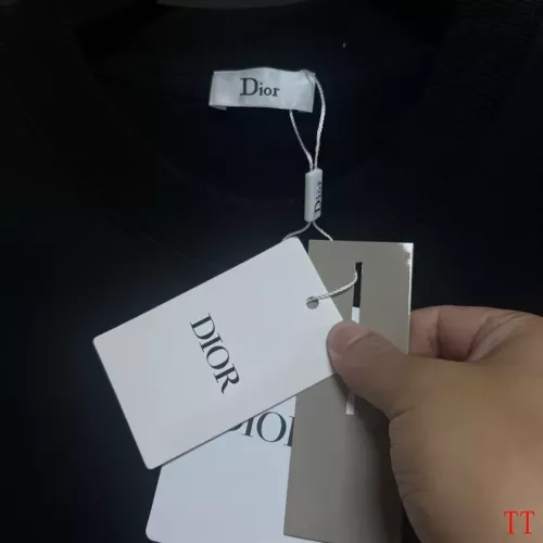 Replica Christian Dior Hoodies Long Sleeved For Unisex #1377415 $60.00 USD for Wholesale