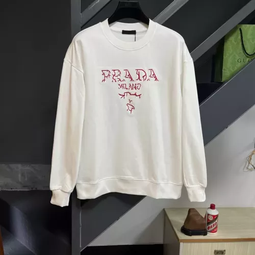 Prada Hoodies Long Sleeved For Unisex #1377435 $60.00 USD, Wholesale Replica Prada Hoodies