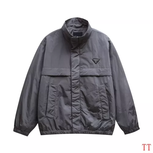 Prada Jackets Long Sleeved For Unisex #1377438 $85.00 USD, Wholesale Replica Prada Jackets