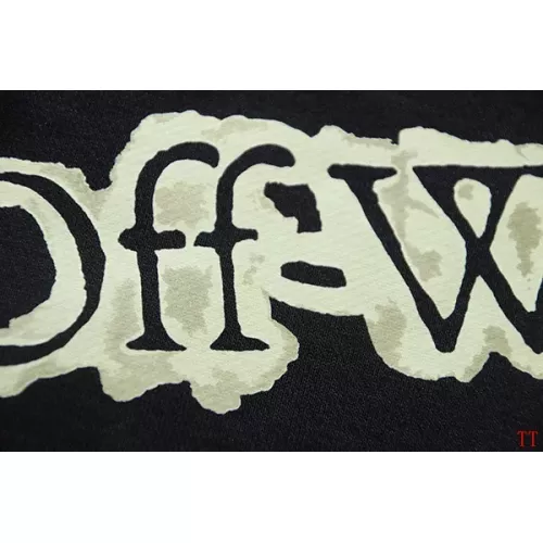 Replica Off-White Hoodies Long Sleeved For Unisex #1377441 $52.00 USD for Wholesale