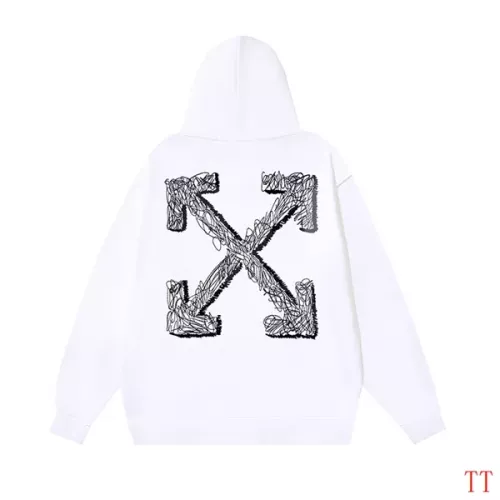 Off-White Hoodies Long Sleeved For Unisex #1377442 $52.00 USD, Wholesale Replica Off-White Hoodies