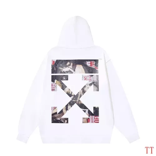Off-White Hoodies Long Sleeved For Unisex #1377444 $52.00 USD, Wholesale Replica Off-White Hoodies