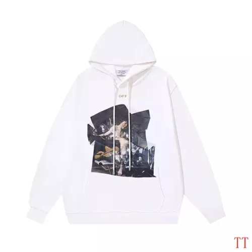Off-White Hoodies Long Sleeved For Unisex #1377450 $52.00 USD, Wholesale Replica Off-White Hoodies