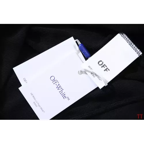 Replica Off-White Hoodies Long Sleeved For Unisex #1377453 $52.00 USD for Wholesale