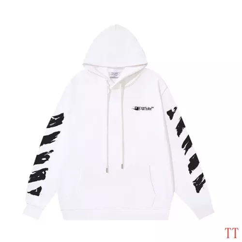 Off-White Hoodies Long Sleeved For Unisex #1377454 $52.00 USD, Wholesale Replica Off-White Hoodies