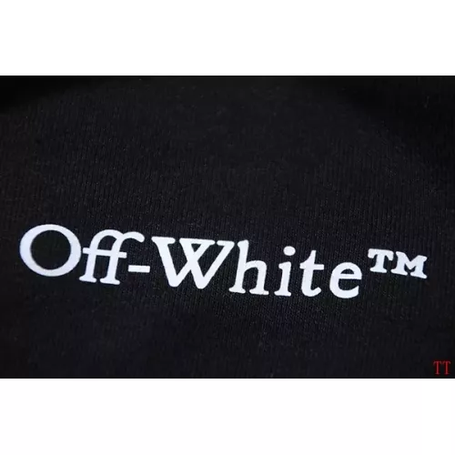 Replica Off-White Hoodies Long Sleeved For Unisex #1377459 $45.00 USD for Wholesale