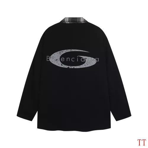 Replica Balenciaga Shirts Long Sleeved For Unisex #1377462 $64.00 USD for Wholesale