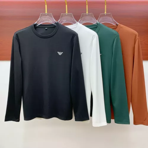 Replica Armani T-Shirts Long Sleeved For Men #1377465 $72.00 USD for Wholesale