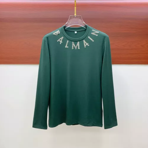 Balmain T-Shirts Long Sleeved For Men #1377478