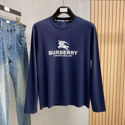 Burberry T-Shirts Long Sleeved For Men #1377483 $76.00 USD, Wholesale Replica Burberry T-Shirts
