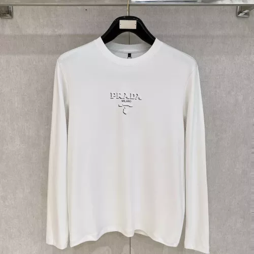 Prada T-Shirts Long Sleeved For Men #1377485 $76.00 USD, Wholesale Replica Prada T-Shirts