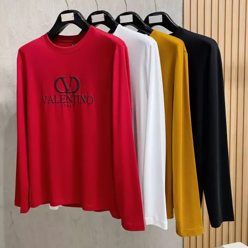 Replica Valentino T-Shirts Long Sleeved For Men #1377490 $76.00 USD for Wholesale