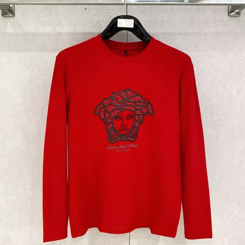 Versace T-Shirts Long Sleeved For Men #1377495 $76.00 USD, Wholesale Replica Versace T-Shirts