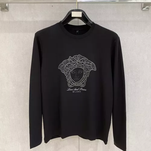 Versace T-Shirts Long Sleeved For Men #1377496 $76.00 USD, Wholesale Replica Versace T-Shirts