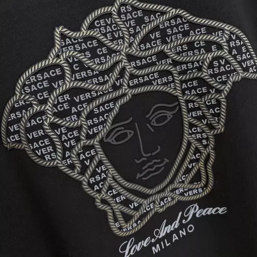 Replica Versace T-Shirts Long Sleeved For Men #1377496 $76.00 USD for Wholesale