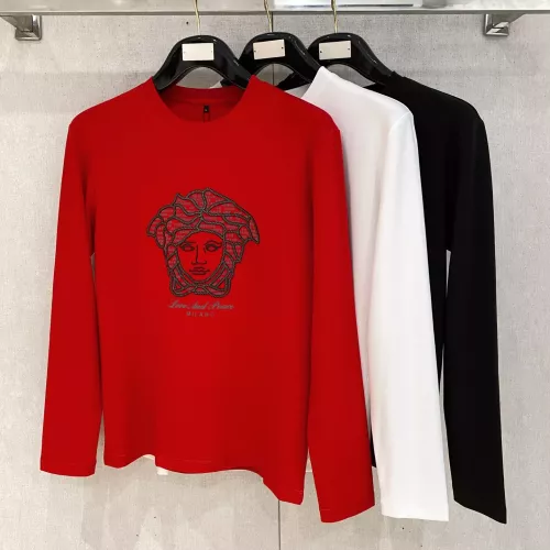 Replica Versace T-Shirts Long Sleeved For Men #1377496 $76.00 USD for Wholesale
