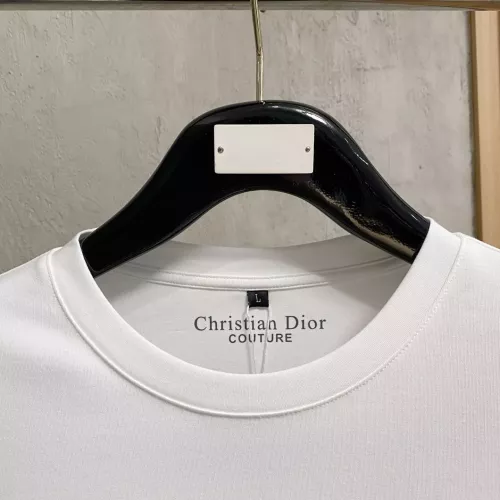 Replica Christian Dior T-Shirts Long Sleeved For Men #1377497 $76.00 USD for Wholesale