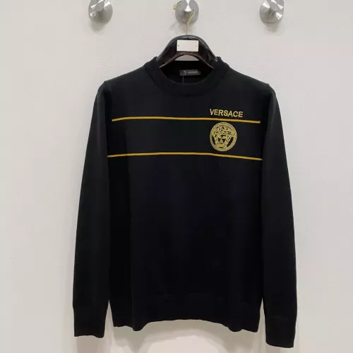 Versace Sweaters Long Sleeved For Men #1377525 $85.00 USD, Wholesale Replica Versace Sweaters