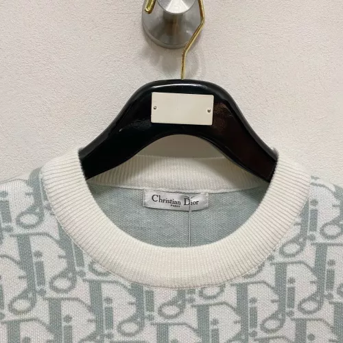 Replica Christian Dior Sweaters Long Sleeved For Men #1377530 $85.00 USD for Wholesale