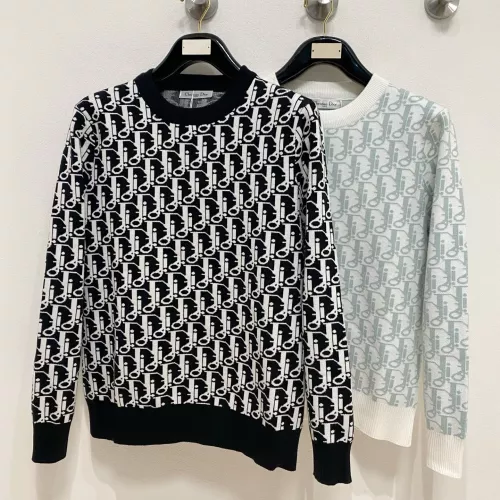 Replica Christian Dior Sweaters Long Sleeved For Men #1377530 $85.00 USD for Wholesale