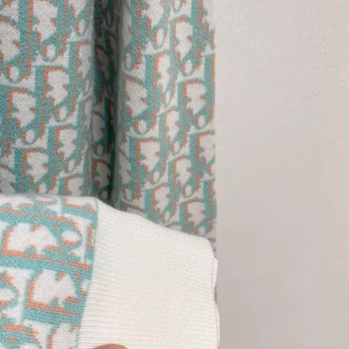 Replica Christian Dior Sweaters Long Sleeved For Men #1377532 $85.00 USD for Wholesale