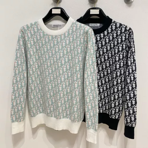 Replica Christian Dior Sweaters Long Sleeved For Men #1377532 $85.00 USD for Wholesale