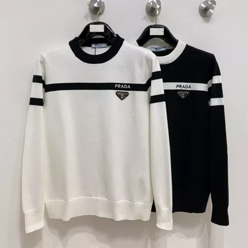 Replica Prada Sweaters Long Sleeved For Men #1377534 $85.00 USD for Wholesale