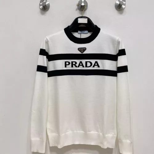 Prada Sweaters Long Sleeved For Men #1377537 $85.00 USD, Wholesale Replica Prada Sweaters