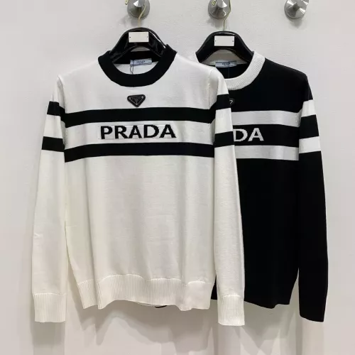 Replica Prada Sweaters Long Sleeved For Men #1377537 $85.00 USD for Wholesale
