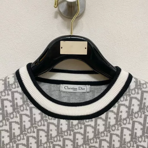 Replica Christian Dior Sweaters Long Sleeved For Men #1377549 $85.00 USD for Wholesale