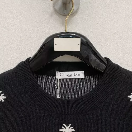 Replica Christian Dior Sweaters Long Sleeved For Men #1377550 $85.00 USD for Wholesale
