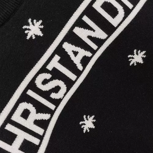 Replica Christian Dior Sweaters Long Sleeved For Men #1377550 $85.00 USD for Wholesale