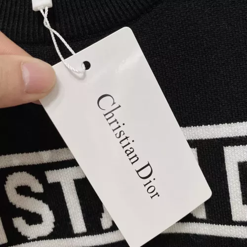 Replica Christian Dior Sweaters Long Sleeved For Men #1377550 $85.00 USD for Wholesale