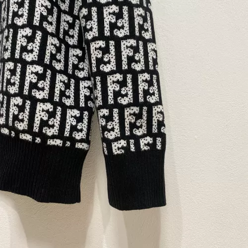 Replica Fendi Sweaters Long Sleeved For Men #1377552 $85.00 USD for Wholesale