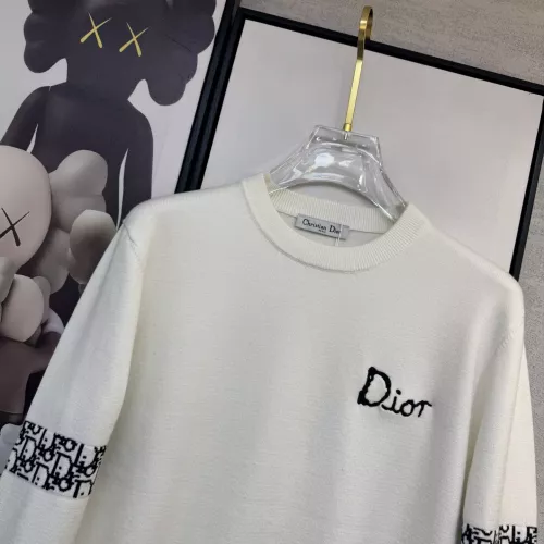 Replica Christian Dior Sweaters Long Sleeved For Men #1377558 $96.00 USD for Wholesale