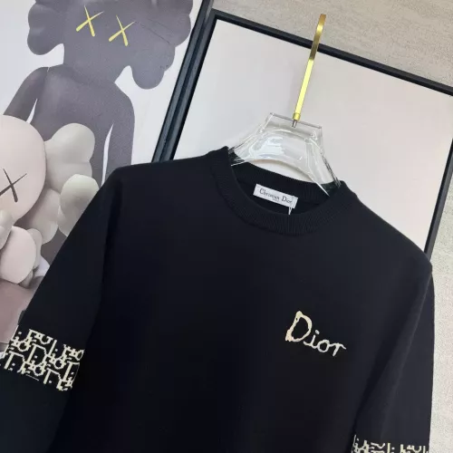 Replica Christian Dior Sweaters Long Sleeved For Men #1377559 $96.00 USD for Wholesale